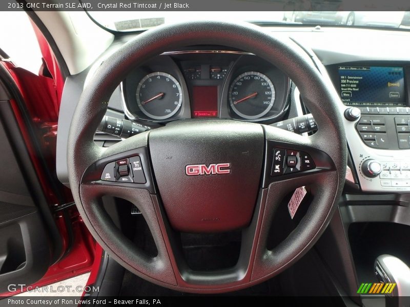Crystal Red Tintcoat / Jet Black 2013 GMC Terrain SLE AWD
