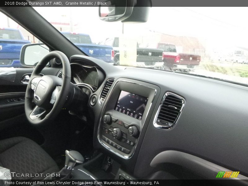 Granite Metallic / Black 2018 Dodge Durango SXT AWD