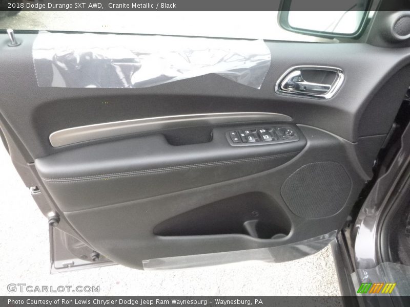 Granite Metallic / Black 2018 Dodge Durango SXT AWD
