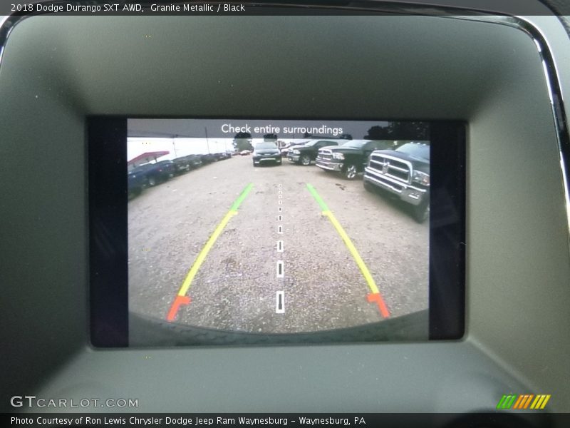Granite Metallic / Black 2018 Dodge Durango SXT AWD