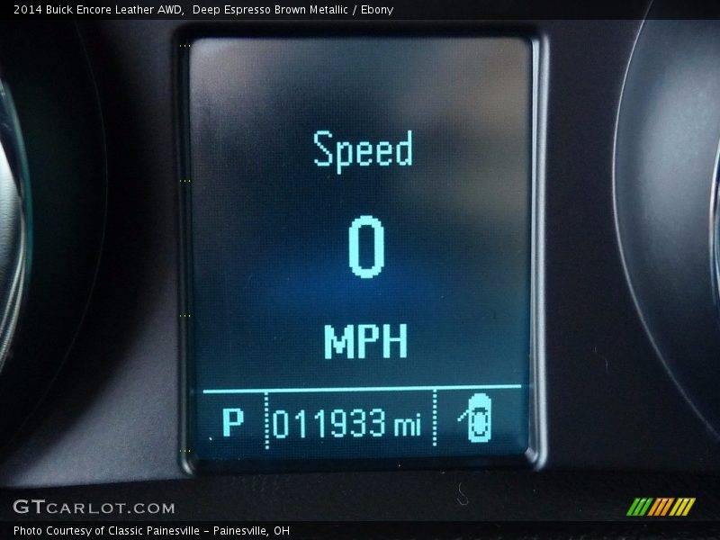 Deep Espresso Brown Metallic / Ebony 2014 Buick Encore Leather AWD