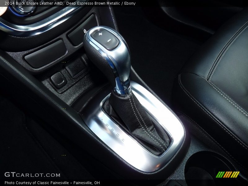 Deep Espresso Brown Metallic / Ebony 2014 Buick Encore Leather AWD