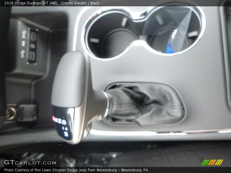 Granite Metallic / Black 2018 Dodge Durango SXT AWD
