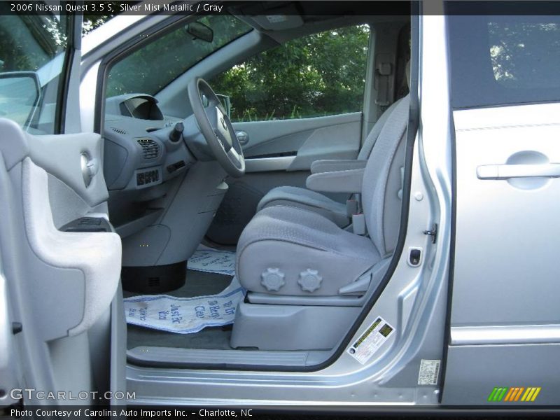 Silver Mist Metallic / Gray 2006 Nissan Quest 3.5 S