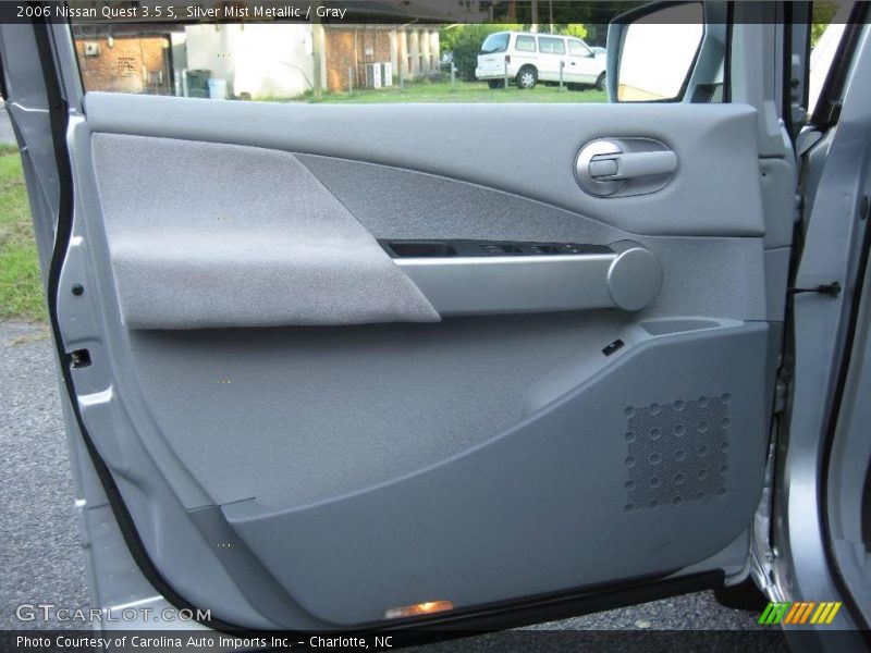 Silver Mist Metallic / Gray 2006 Nissan Quest 3.5 S
