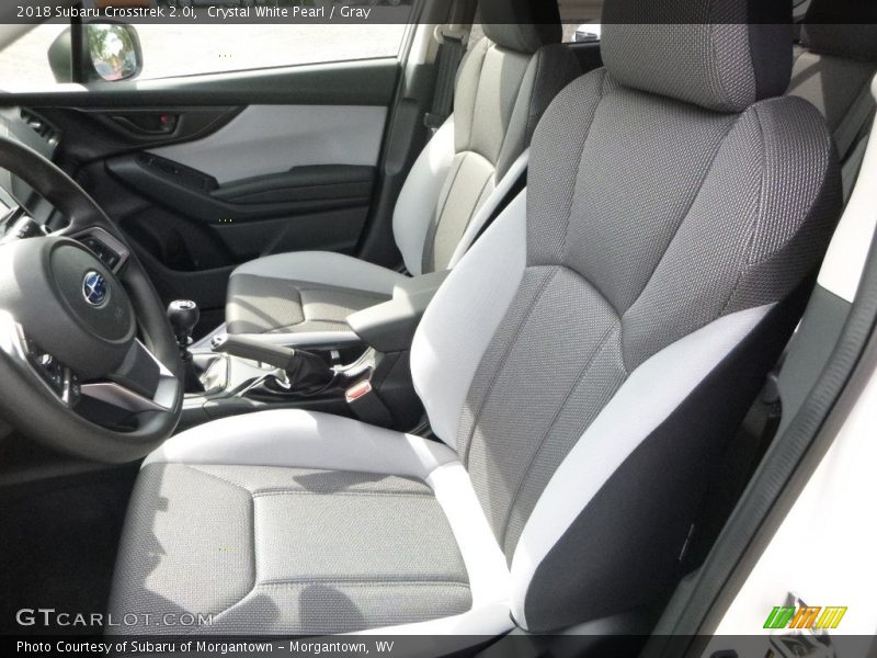 Front Seat of 2018 Crosstrek 2.0i