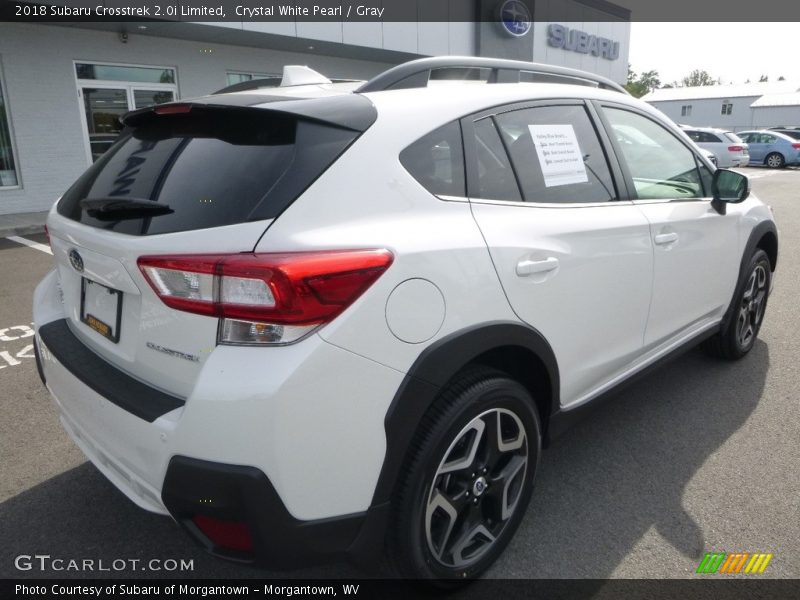 Crystal White Pearl / Gray 2018 Subaru Crosstrek 2.0i Limited