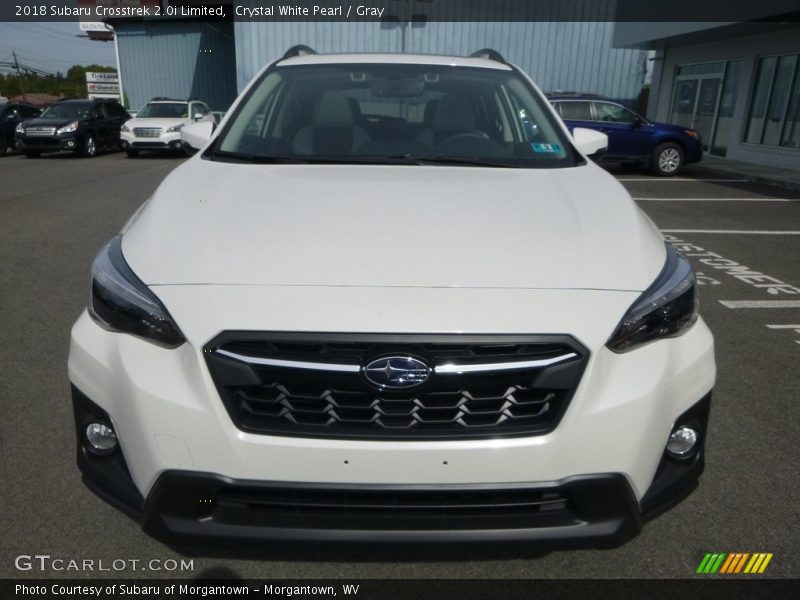 Crystal White Pearl / Gray 2018 Subaru Crosstrek 2.0i Limited