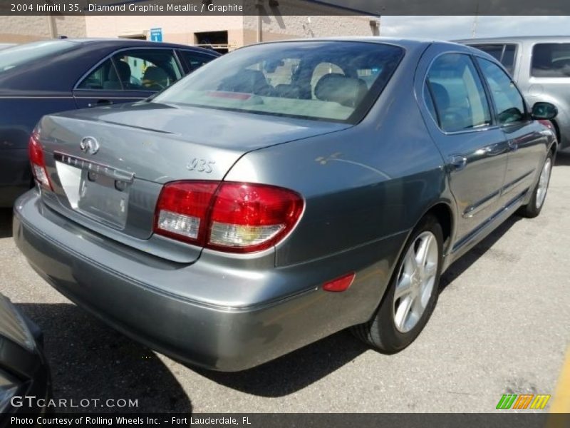 Diamond Graphite Metallic / Graphite 2004 Infiniti I 35