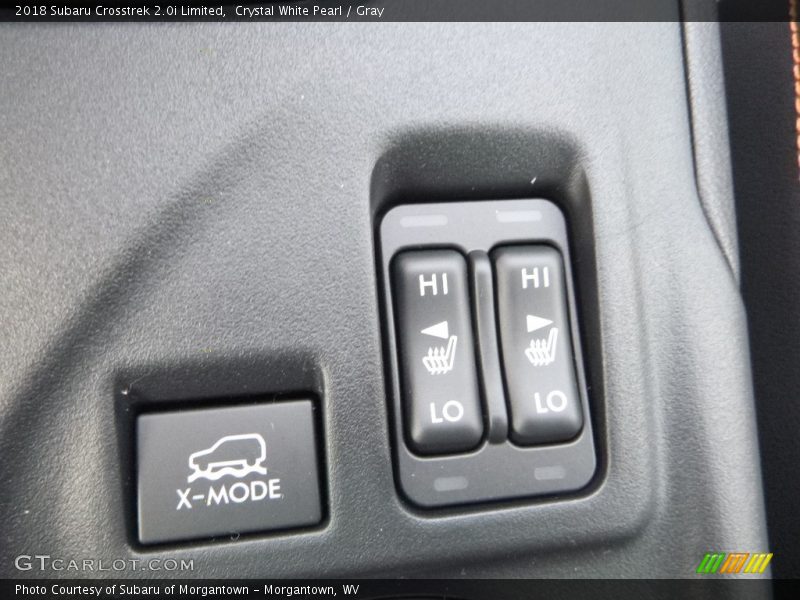 Crystal White Pearl / Gray 2018 Subaru Crosstrek 2.0i Limited