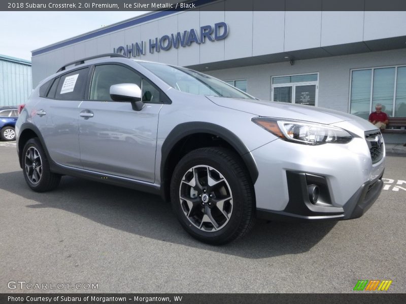 Ice Silver Metallic / Black 2018 Subaru Crosstrek 2.0i Premium