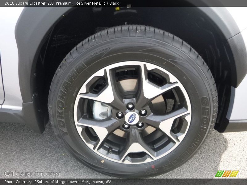 Ice Silver Metallic / Black 2018 Subaru Crosstrek 2.0i Premium