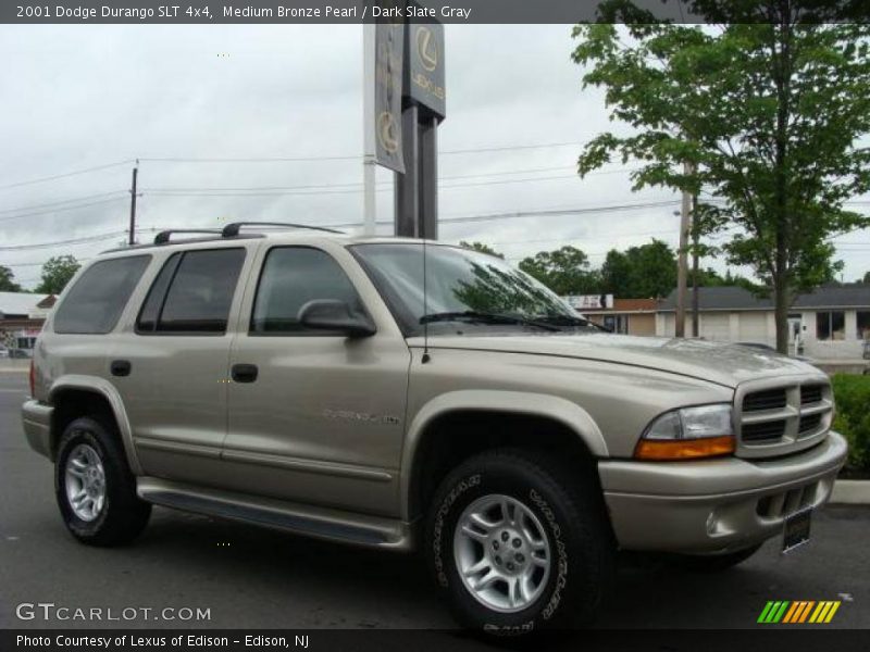 Medium Bronze Pearl / Dark Slate Gray 2001 Dodge Durango SLT 4x4
