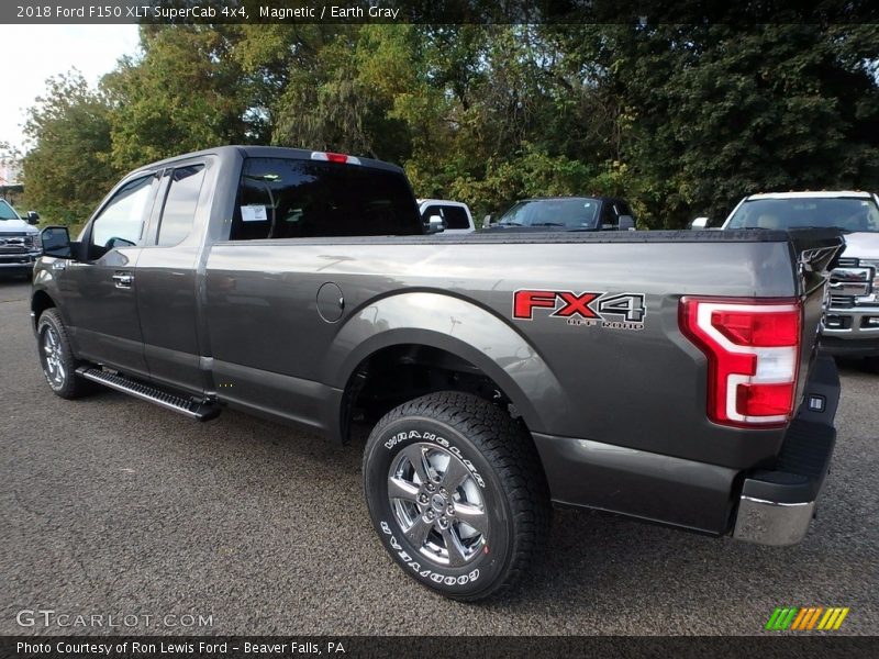 Magnetic / Earth Gray 2018 Ford F150 XLT SuperCab 4x4