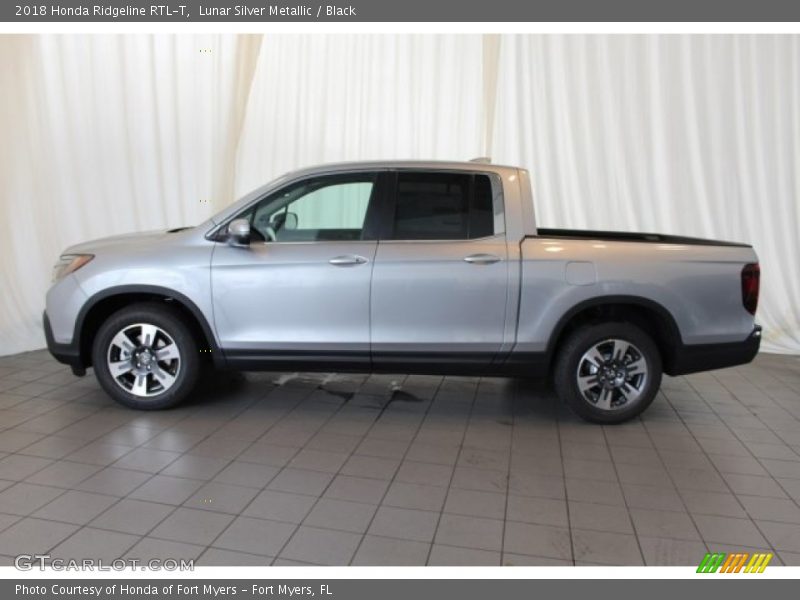 Lunar Silver Metallic / Black 2018 Honda Ridgeline RTL-T