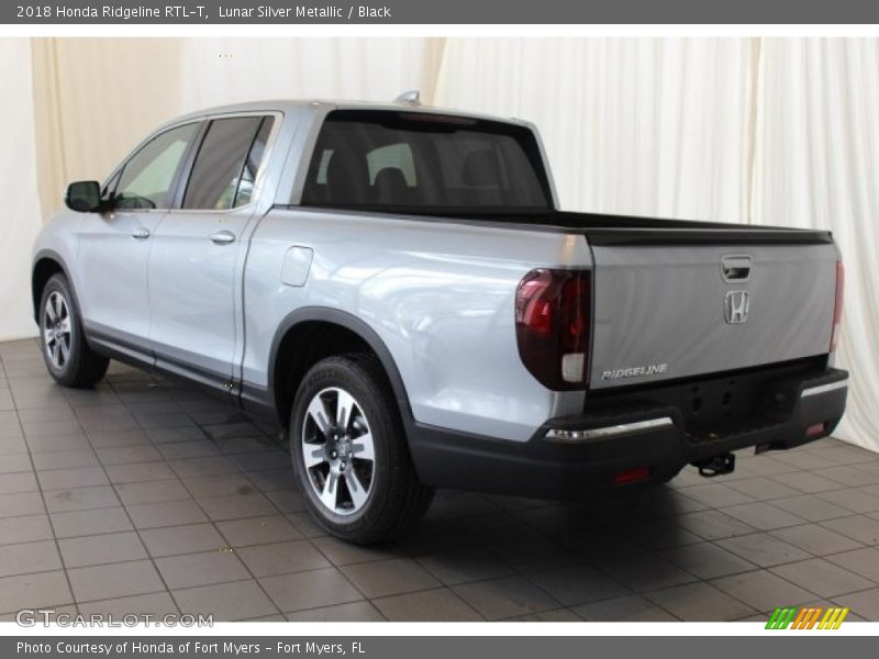Lunar Silver Metallic / Black 2018 Honda Ridgeline RTL-T