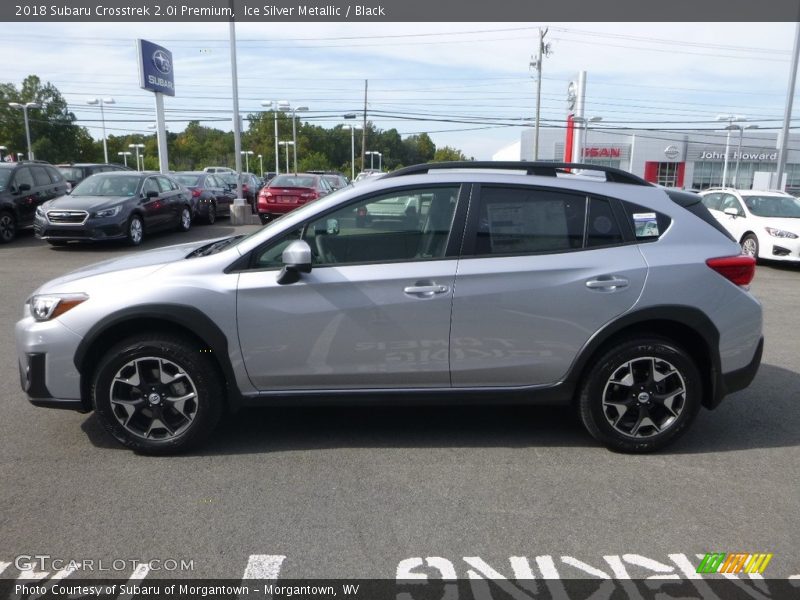 Ice Silver Metallic / Black 2018 Subaru Crosstrek 2.0i Premium