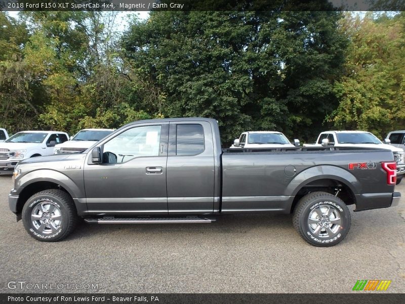  2018 F150 XLT SuperCab 4x4 Magnetic