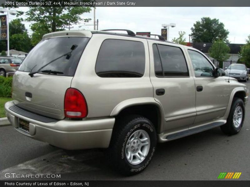 Medium Bronze Pearl / Dark Slate Gray 2001 Dodge Durango SLT 4x4