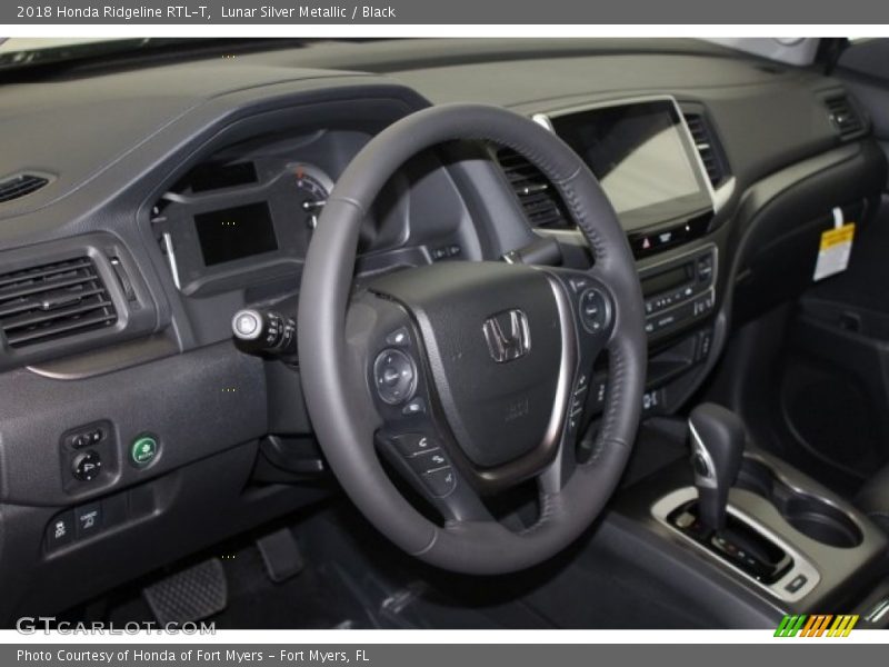 Lunar Silver Metallic / Black 2018 Honda Ridgeline RTL-T