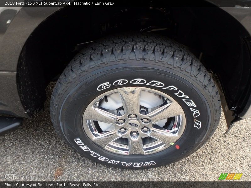 Magnetic / Earth Gray 2018 Ford F150 XLT SuperCab 4x4