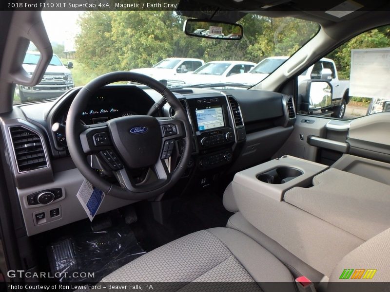 Magnetic / Earth Gray 2018 Ford F150 XLT SuperCab 4x4