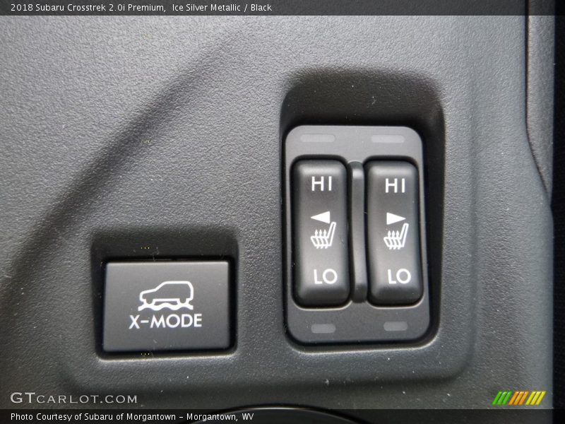 Ice Silver Metallic / Black 2018 Subaru Crosstrek 2.0i Premium