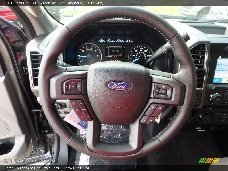 Magnetic / Earth Gray 2018 Ford F150 XLT SuperCab 4x4