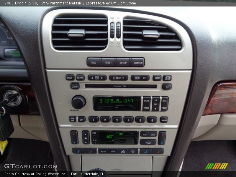 Ivory Parchment Metallic / Espresso/Medium Light Stone 2003 Lincoln LS V8