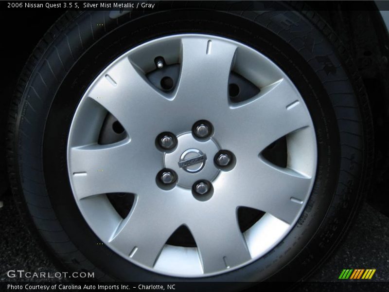 Silver Mist Metallic / Gray 2006 Nissan Quest 3.5 S