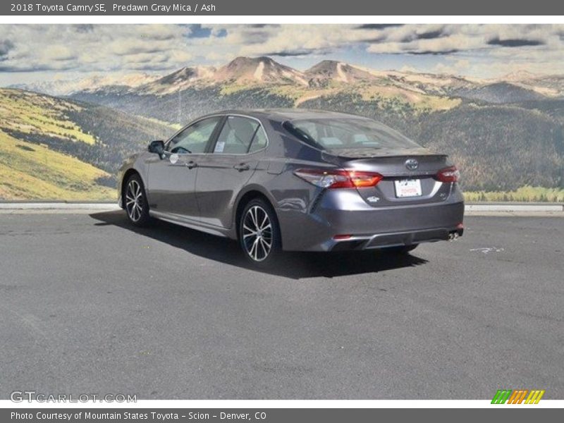 Predawn Gray Mica / Ash 2018 Toyota Camry SE