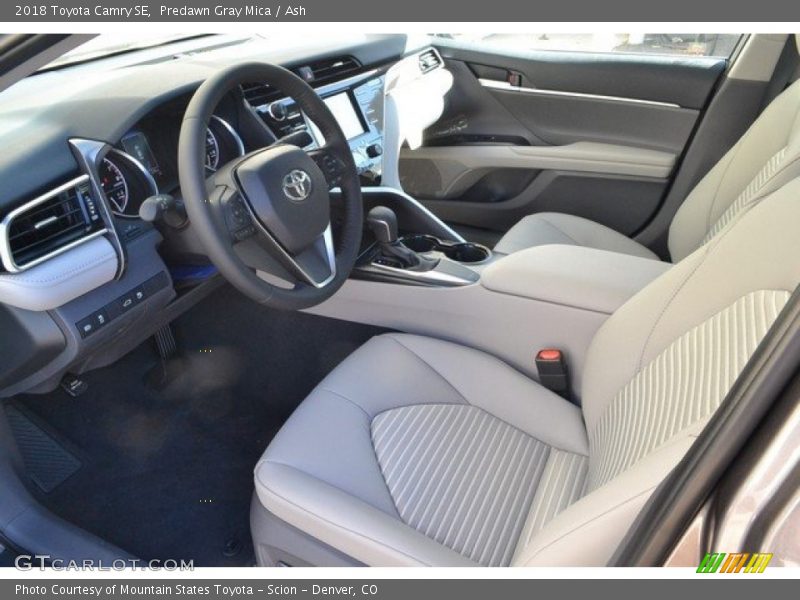 Predawn Gray Mica / Ash 2018 Toyota Camry SE
