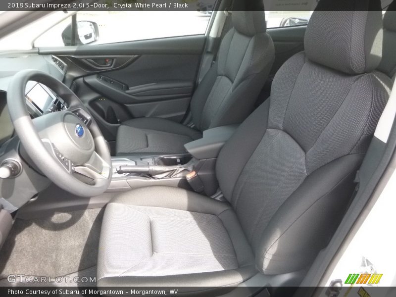 Crystal White Pearl / Black 2018 Subaru Impreza 2.0i 5-Door