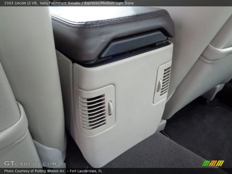 Ivory Parchment Metallic / Espresso/Medium Light Stone 2003 Lincoln LS V8