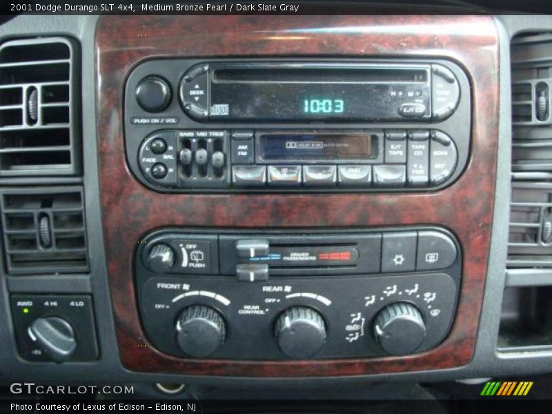 Medium Bronze Pearl / Dark Slate Gray 2001 Dodge Durango SLT 4x4