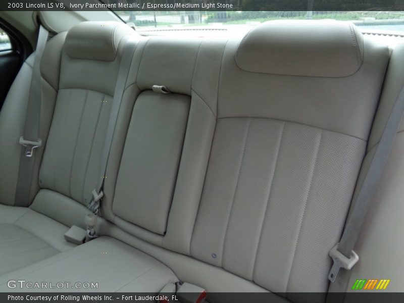 Ivory Parchment Metallic / Espresso/Medium Light Stone 2003 Lincoln LS V8