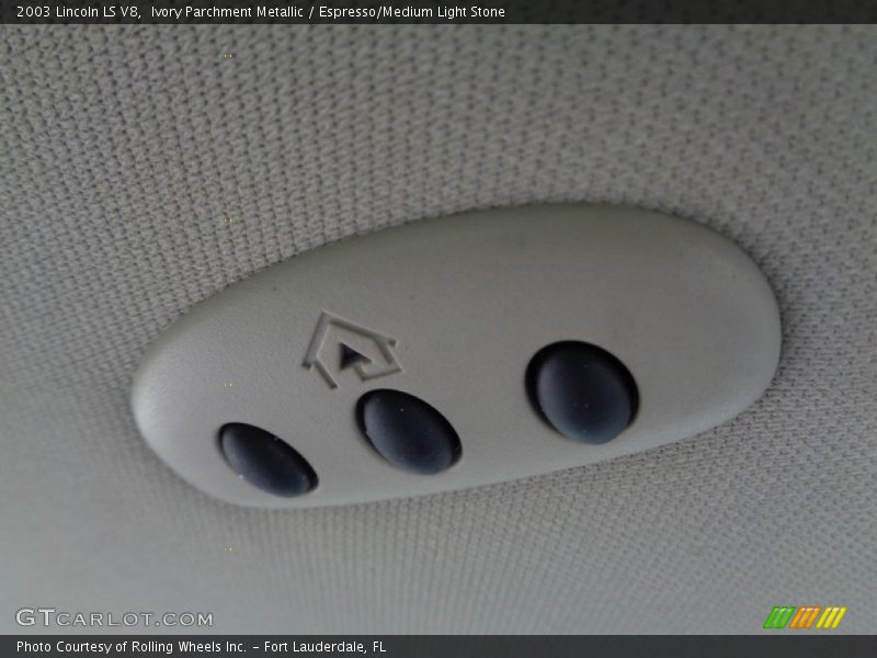 Ivory Parchment Metallic / Espresso/Medium Light Stone 2003 Lincoln LS V8