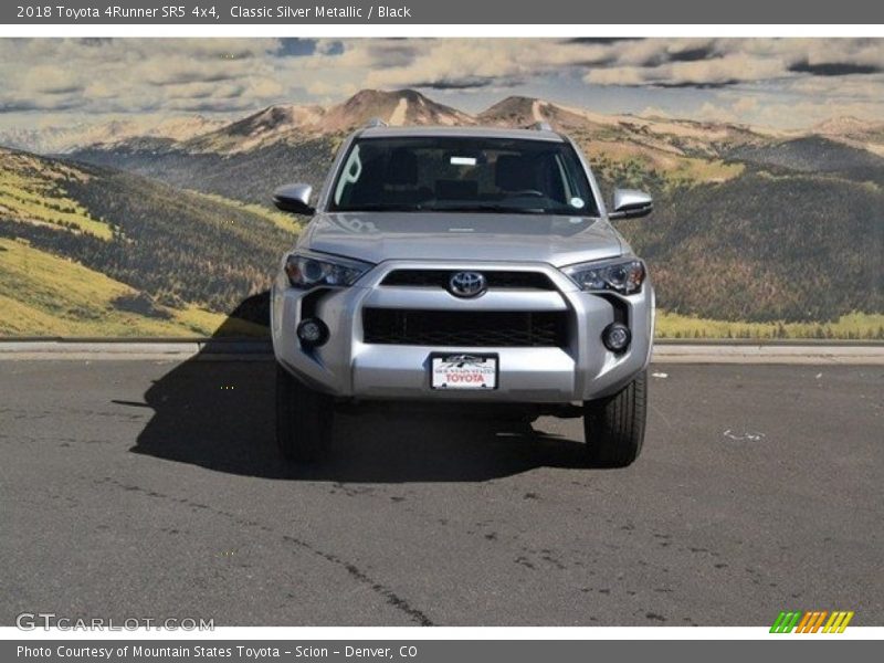 Classic Silver Metallic / Black 2018 Toyota 4Runner SR5 4x4