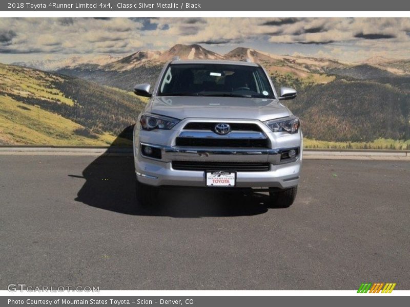 Classic Silver Metallic / Black 2018 Toyota 4Runner Limited 4x4
