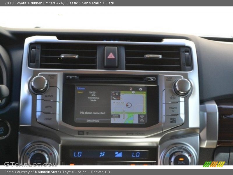 Classic Silver Metallic / Black 2018 Toyota 4Runner Limited 4x4