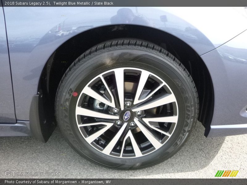 Twilight Blue Metallic / Slate Black 2018 Subaru Legacy 2.5i