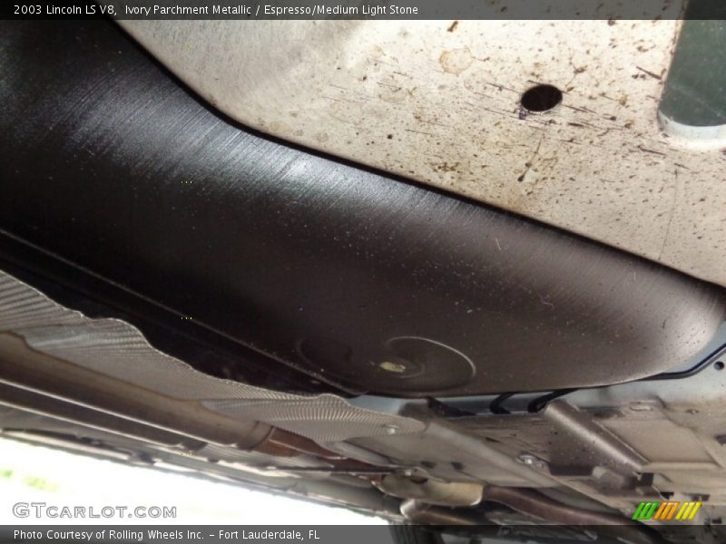 Ivory Parchment Metallic / Espresso/Medium Light Stone 2003 Lincoln LS V8