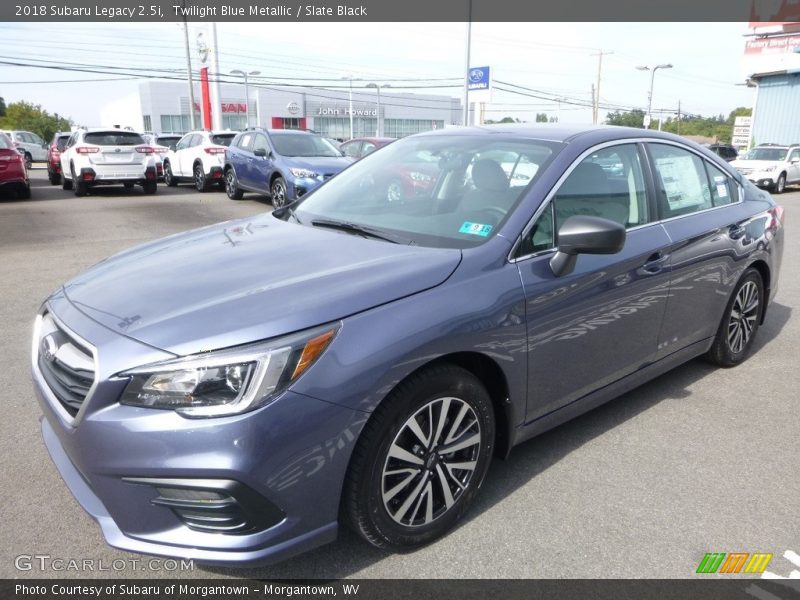 Twilight Blue Metallic / Slate Black 2018 Subaru Legacy 2.5i