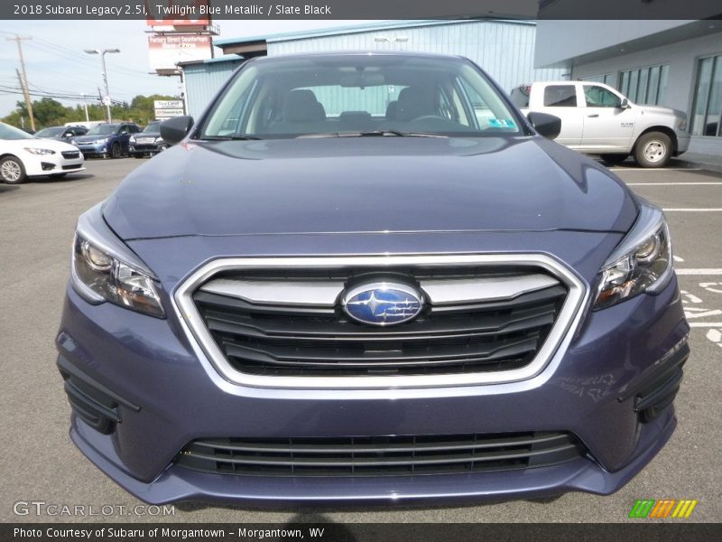Twilight Blue Metallic / Slate Black 2018 Subaru Legacy 2.5i