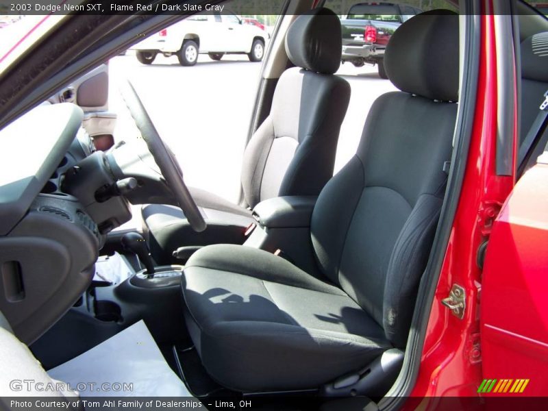 Flame Red / Dark Slate Gray 2003 Dodge Neon SXT