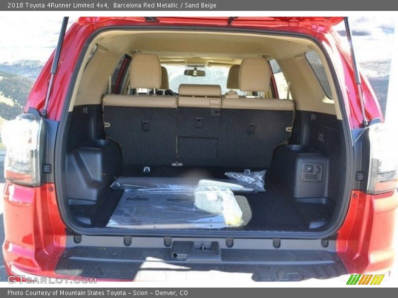 Barcelona Red Metallic / Sand Beige 2018 Toyota 4Runner Limited 4x4