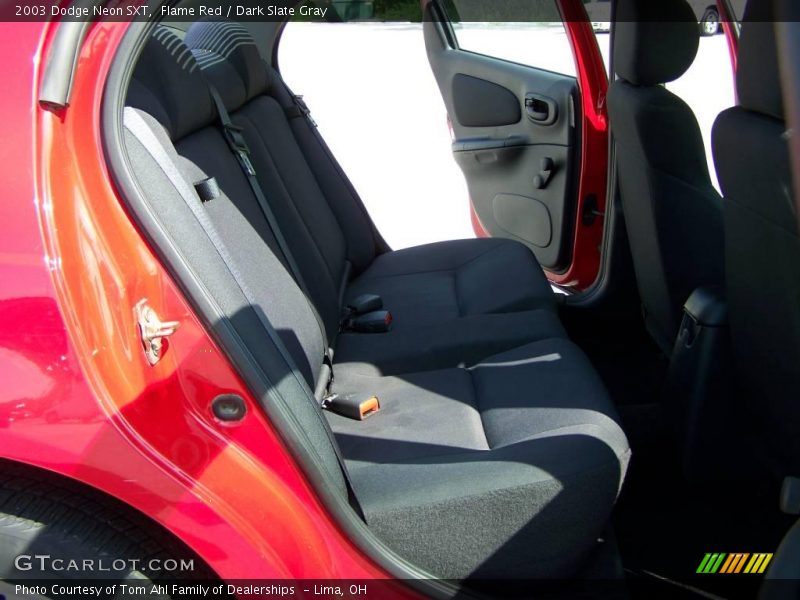 Flame Red / Dark Slate Gray 2003 Dodge Neon SXT