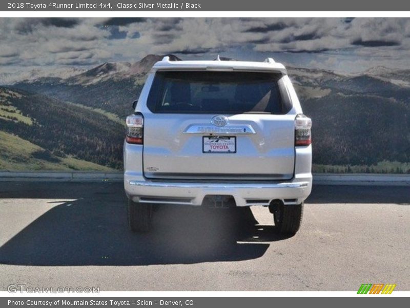 Classic Silver Metallic / Black 2018 Toyota 4Runner Limited 4x4