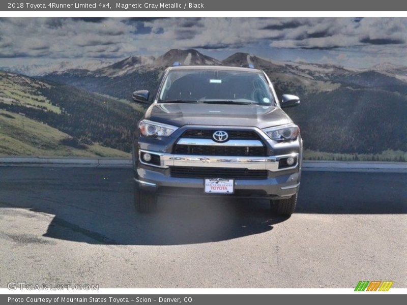 Magnetic Gray Metallic / Black 2018 Toyota 4Runner Limited 4x4