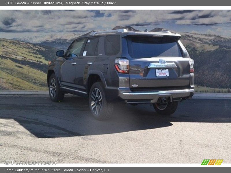 Magnetic Gray Metallic / Black 2018 Toyota 4Runner Limited 4x4
